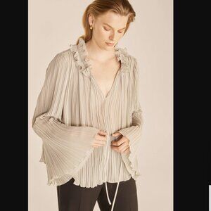 Rebecca Taylor Petal Blouse | Celadon